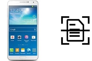 Numériser un document sur un Samsung Galaxy Note 3