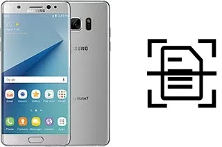 Numériser un document sur un Samsung Galaxy Note7 (USA)