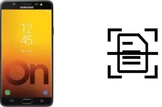 Numériser un document sur un Samsung Galaxy On Max