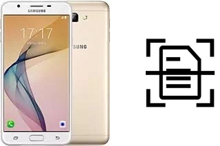 Numériser un document sur un Samsung Galaxy On7 (2016)