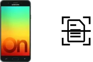 Numériser un document sur un Samsung Galaxy On7 Prime (2018)