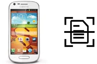 Numériser un document sur un Samsung Galaxy Prevail 2