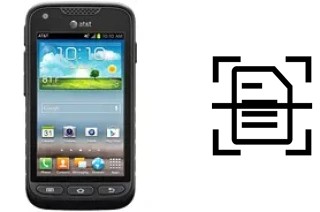 Numériser un document sur un Samsung Galaxy Rugby Pro I547