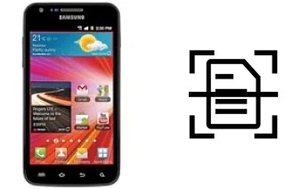 Numériser un document sur un Samsung Galaxy S II LTE i727R