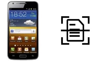 Numériser un document sur un Samsung Galaxy S II LTE I9210