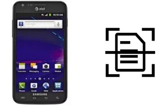 Numériser un document sur un Samsung Galaxy S II Skyrocket i727
