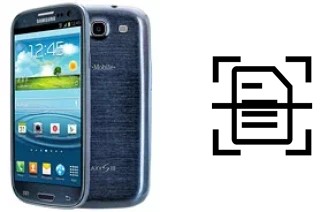 Numériser un document sur un Samsung Galaxy S III T999