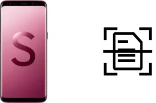 Numériser un document sur un Samsung Galaxy S Lite Luxury Edition