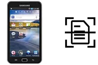 Numériser un document sur un Samsung Galaxy S WiFi 5.0