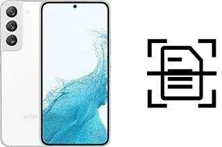 Numériser un document sur un Samsung Galaxy S22 5G