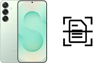 Numériser un document sur un Samsung Galaxy S25+