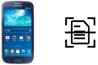 Numériser un document sur un Samsung Galaxy S3 Neo+