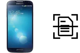 Numériser un document sur un Samsung Galaxy S4 CDMA