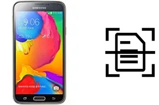 Numériser un document sur un Samsung Galaxy S5 LTE-A G906S