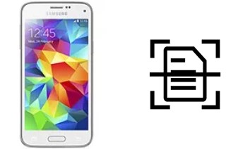 Numériser un document sur un Samsung Galaxy S5 mini