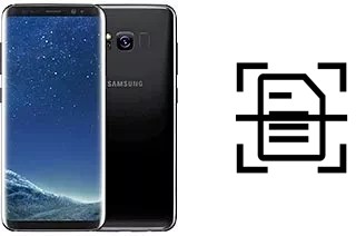 Numériser un document sur un Samsung Galaxy S8