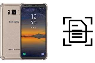 Numériser un document sur un Samsung Galaxy S8 Active