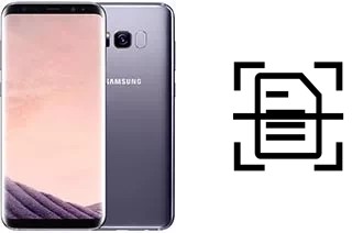 Numériser un document sur un Samsung Galaxy S8+