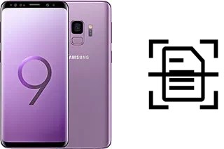 Numériser un document sur un Samsung Galaxy S9