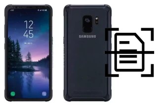 Numériser un document sur un Samsung Galaxy S9 Active