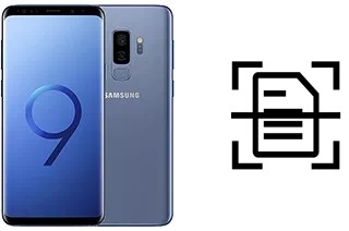 Numériser un document sur un Samsung Galaxy S9+