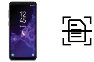 Numériser un document sur un Samsung Galaxy S9+ SD845