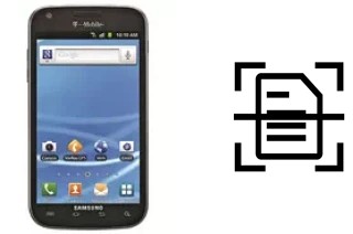 Numériser un document sur un Samsung Galaxy S II T989