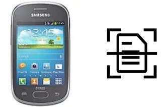 Numériser un document sur un Samsung Galaxy Star Trios S5283