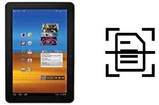 Numériser un document sur un Samsung Galaxy Tab 10.1 LTE I905