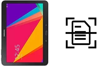 Numériser un document sur un Samsung Galaxy Tab 4 10.1 (2015)