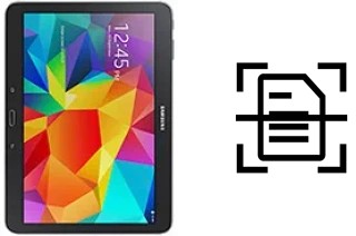 Numériser un document sur un Samsung Galaxy Tab 4 10.1 3G