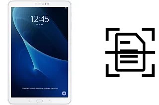 Numériser un document sur un Samsung Galaxy Tab A 10.1 (2016)