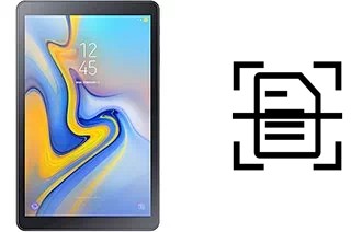 Numériser un document sur un Samsung Galaxy Tab A 10.1 (2019)