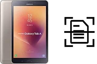 Numériser un document sur un Samsung Galaxy Tab A 8.0 (2017)