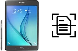 Numériser un document sur un Samsung Galaxy Tab A 8.0 & S Pen (2015)