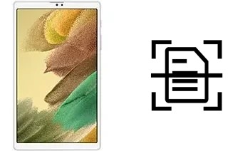 Numériser un document sur un Samsung Galaxy Tab A7 Lite