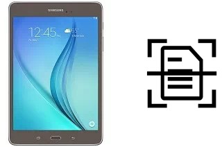 Numériser un document sur un Samsung Galaxy Tab A 8.0