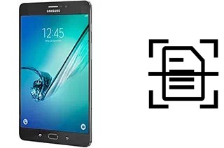 Numériser un document sur un Samsung Galaxy Tab S2 8.0 SM-T719