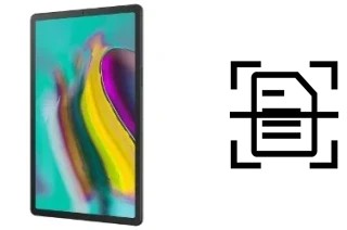 Numériser un document sur un Samsung Galaxy Tab S5e LTE