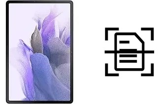 Numériser un document sur un Samsung Galaxy Tab S7 FE