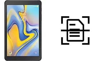 Numériser un document sur un Samsung Galaxy Tab A 8.0 (2018)