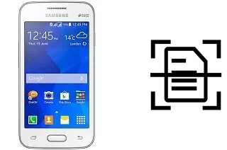 Numériser un document sur un Samsung Galaxy V Plus