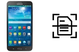 Numériser un document sur un Samsung Galaxy W