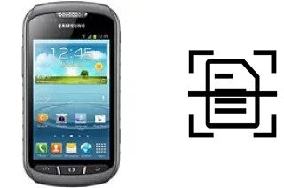 Numériser un document sur un Samsung S7710 Galaxy Xcover 2