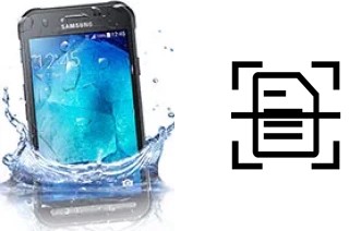 Numériser un document sur un Samsung Galaxy Xcover 3