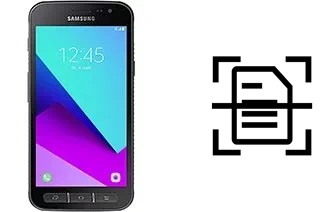 Numériser un document sur un Samsung Galaxy Xcover 4