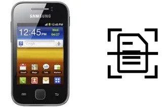 Numériser un document sur un Samsung Galaxy Y S5360