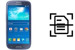 Numériser un document sur un Samsung I9301I Galaxy S3 Neo