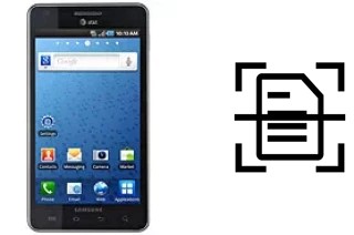 Numériser un document sur un Samsung I997 Infuse 4G