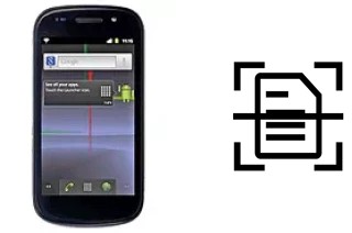 Numériser un document sur un Samsung Google Nexus S I9020A